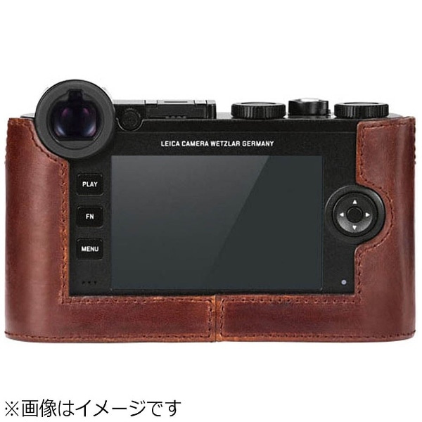 純正品 Leica (ライカ) CL用レザープロテクター ブラック - カメラ
