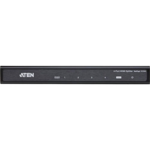 ＡＴＥＮ ビデオ分配器 ＨＤＭＩ ／ １入力 ／ ４出力 ／ ４Ｋ対応