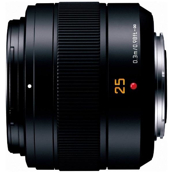 カメラレンズ LEICA DG SUMMILUX 25mm/F1.4 II ASPH. LUMIX（ルミックス） H-XA025 [マイクロフォーサーズ  /単焦点レンズ](ブラック): ビックカメラ｜JRE MALL