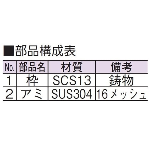 ｱｳｽ D-3BGS 65 ｽﾃﾝﾚｽ製防虫目皿(外ﾈｼﾞ)(D3BGS65): ビックカメラ｜JRE MALL