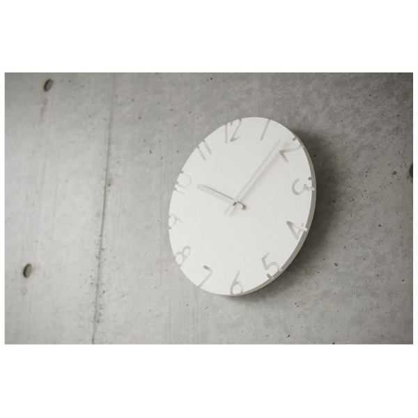 時計 カーヴド アラビック ホワイト NTL10-19A(ホワイト