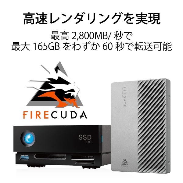 STHW2000800 外付けHDD Thunderbolt接続 1big Dock SSD Pro [2TB ...