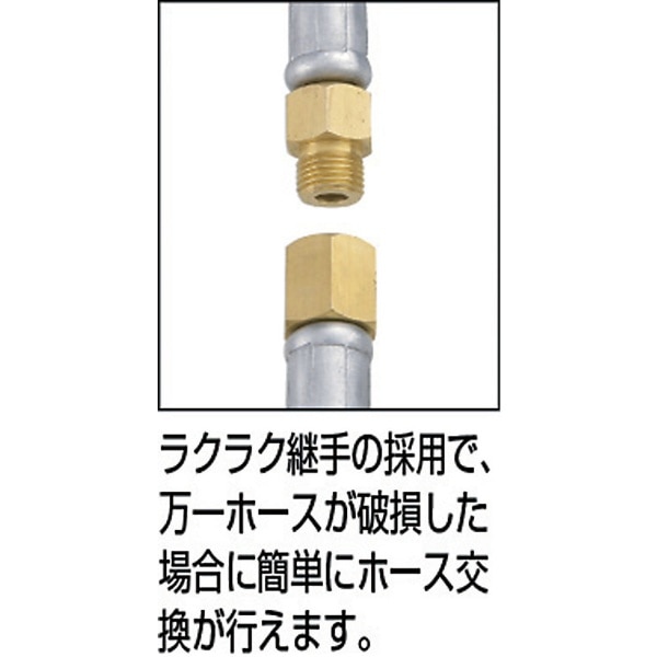 TRIENS エアーホースリール 内径6．5mm×6m WHC-206B(WHC-206B