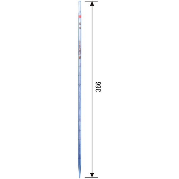 SIBATA メスピペット 中間目盛 スーパーグレード 5mL 020010-5A(020010