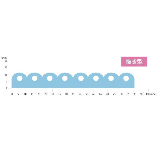 呉竹 SBKPB130-11 KUREPUNCH BORDER ROSE DECORATION GARDEN - 通販