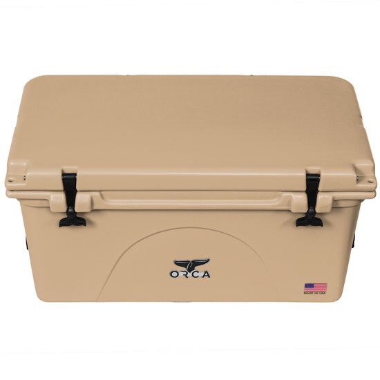 ハード クーラーボックス ORCA Coolers 75 Quart(450×860×460mm/Tan