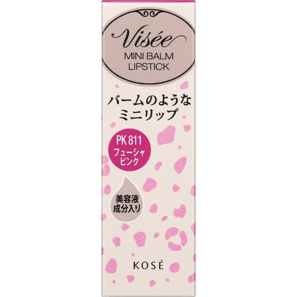 Visee（ヴィセ）リシェ ミニバーム リップスティック PK811 フューシャ