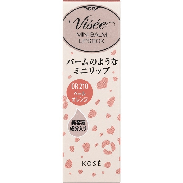 Visee（ヴィセ）リシェ ミニバーム リップスティック OR210 ペール