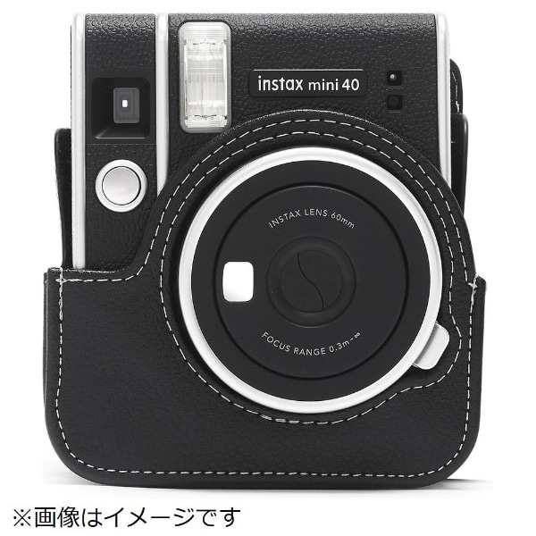 FUJIFILM 『チェキ』 instax mini 40 ブラック - カメラ