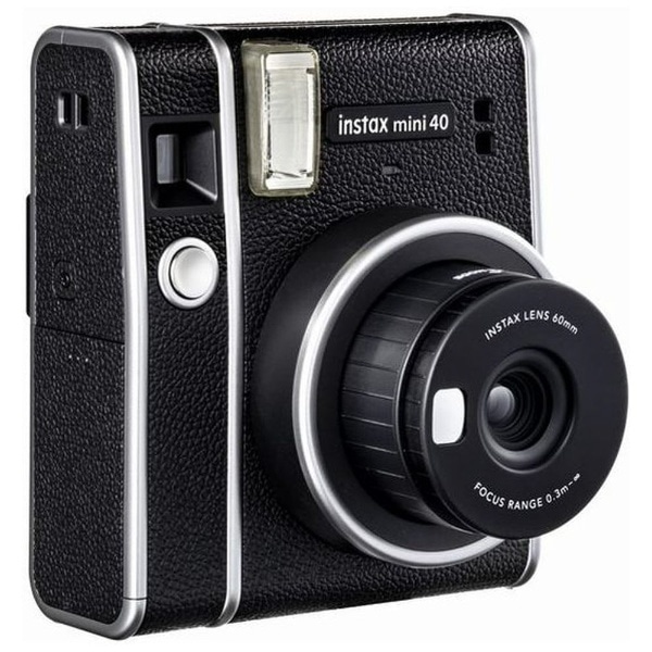 インスタントカメラ 『チェキ』 instax mini 40 ブラック(ブラック