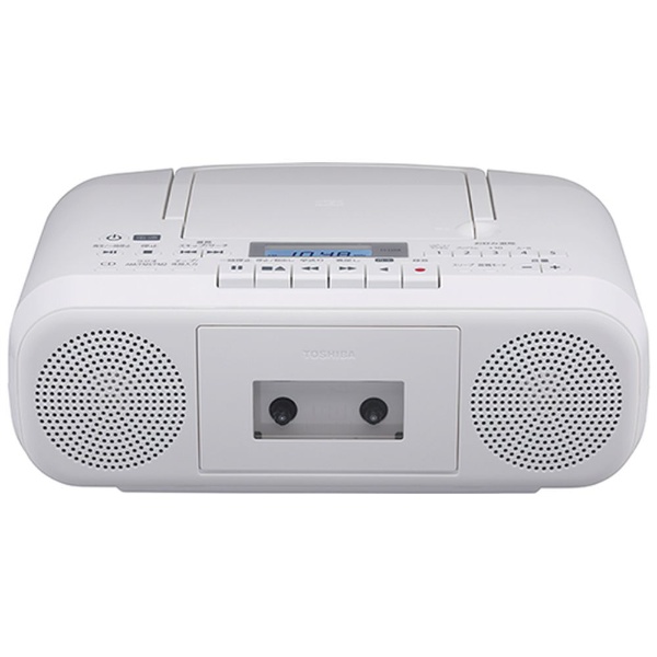 CDラジカセ ホワイト TY-CDS8-W [ワイドFM対応 /CDラジカセ](ホワイト 