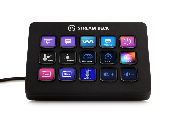 ショートカットキーボード〕 Stream Deck MK.2 (日本語パッケージ