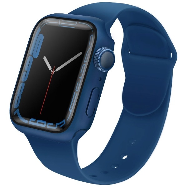 【ほぼ新品お値下げ】Apple Watch7 45mm ブルー