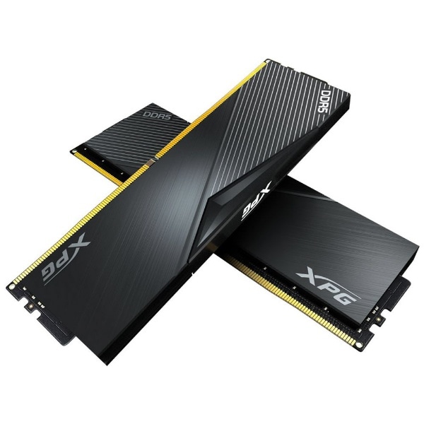 増設メモリ XPG LANCER DDR5-5200 ブラック AX5U5200C3816G-DCLABK