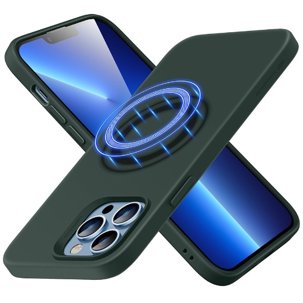 iPhone 13 Pro Maxケース マグネット対応 ミリタリーグレードシリコン