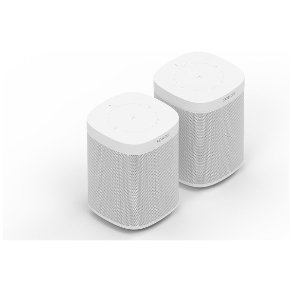 WiFiスピーカー Sonos One ホワイト ONEG2JP1 [Wi-Fi対応](ホワイト