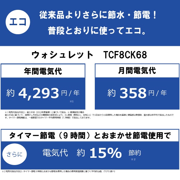 貯湯式ウォッシュレット アイボリー TCF8CK68#SC1 [貯湯式](ホワイト