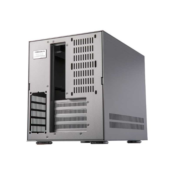 PCケース [Micro ATX /Mini-ITX] シルバーアルマイト ASE-W1A-SV