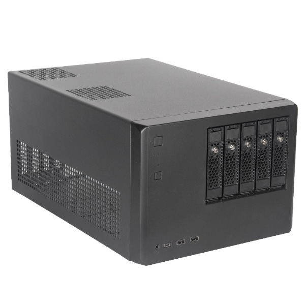 PCケース [Micro ATX /Mini-ITX /Mini-DTX] CS351(NAS向け) SST-CS351