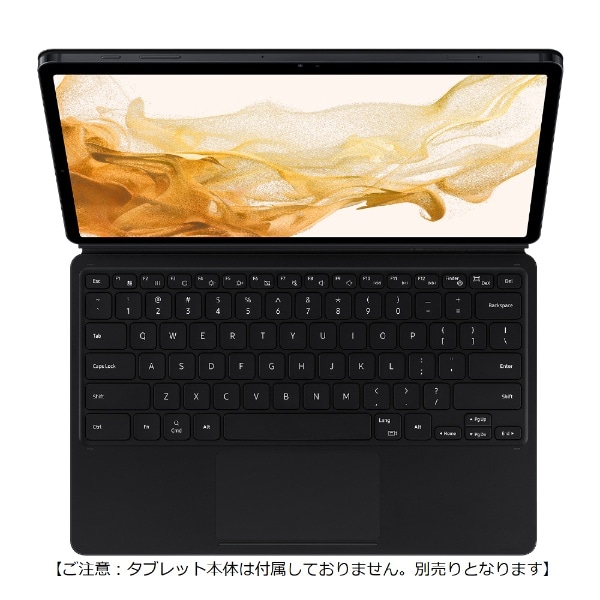 Galaxy Tab S8+用 ブックカバーキーボード Cover Keyboard（英語配列