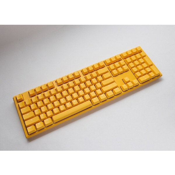 ゲーミングキーボード One 3 RGB(シルバー軸・英語配列) Yellow Ducky