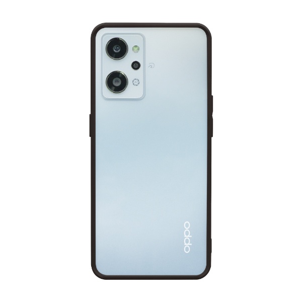 OPPO Reno7A 耐衝撃ハイブリッドケース ブラック(ブラック ...