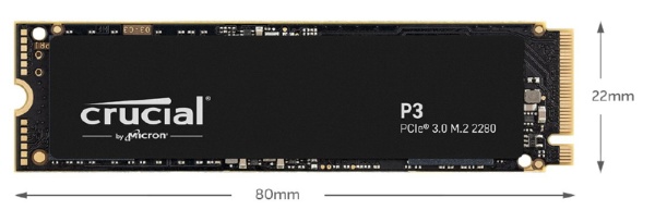 P30 CT4000P3SSD8JP　4000GB M.2 SSD