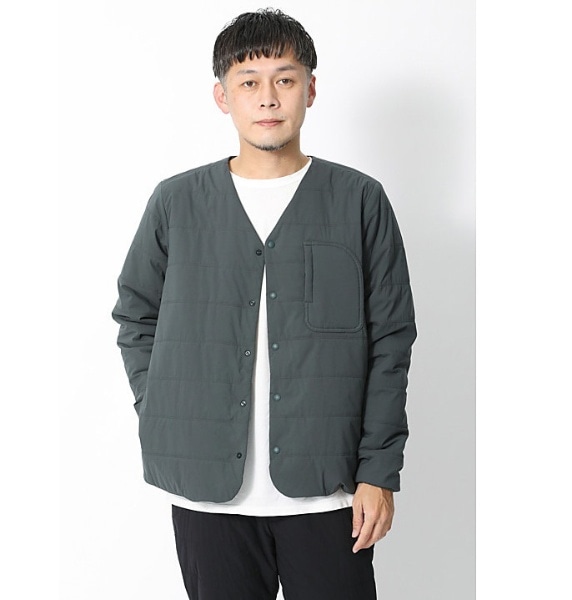 Flexible Insulated Cardigan(Lサイズ/Forestgreen) SW-22AU00104FG