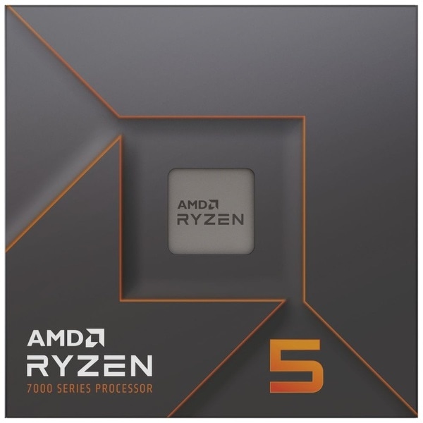 CPU〕AMD Ryzen5 7600X W/O Cooler （Zen4） 100-100000593WOF [AMD