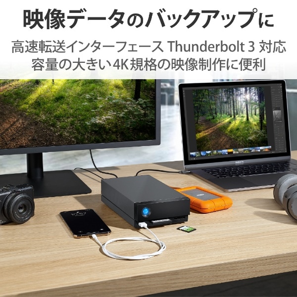 STHS18000800 外付けHDD Thunderbolt 3接続 (Thunderbolt 3 / USB-A