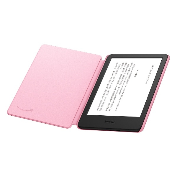 Kindle(2022年発売 第11世代)用 ファブリックカバー ピンク B09NMX9CMD