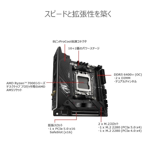 日本お買い得 ROG STRIX B650-A GAMING WIFI CPU ブラケットなし shizu