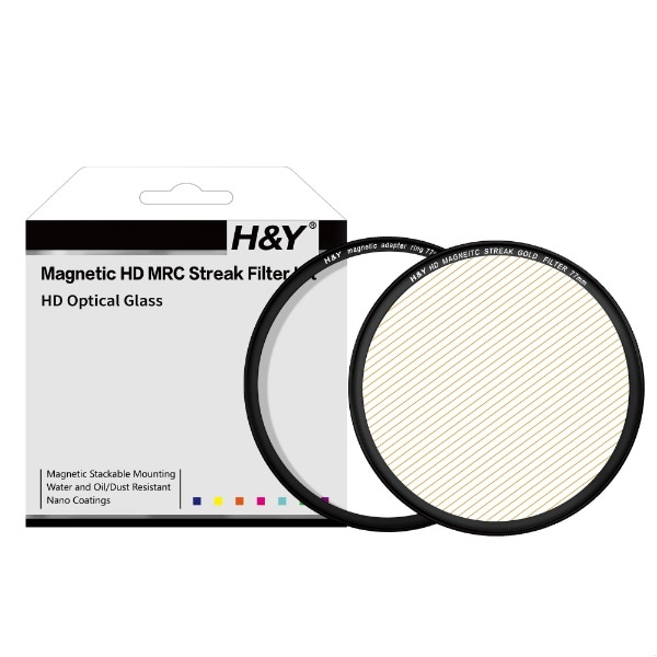 H&Yフィルター マグネティック Streak Goldフィルターkit 82mm(MSG82