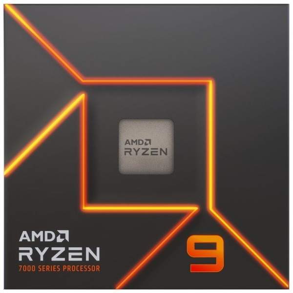 CPU〕AMD Ryzen9 7900 With Wraith Prism Cooler （Zen4） 100 