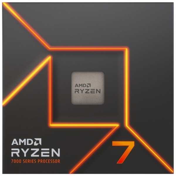 CPU〕AMD Ryzen7 7700 With Wraith Prism Cooler （Zen4） 100 ...