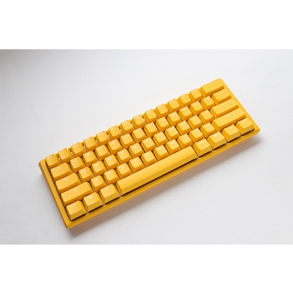 ゲーミングキーボード One 3 Mini 60%(クリア軸・英語配列) Yellow
