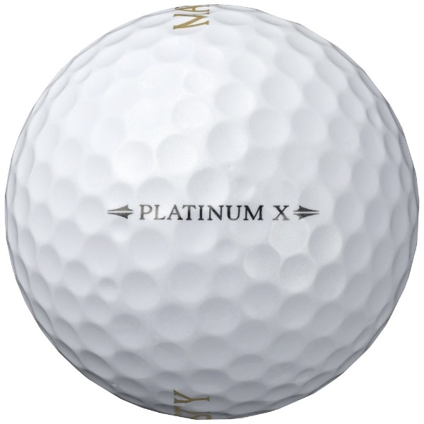 ゴルフボール MAJESTY PLATINUM X《12球(1ダース/ホワイト)》MAJESTYBL