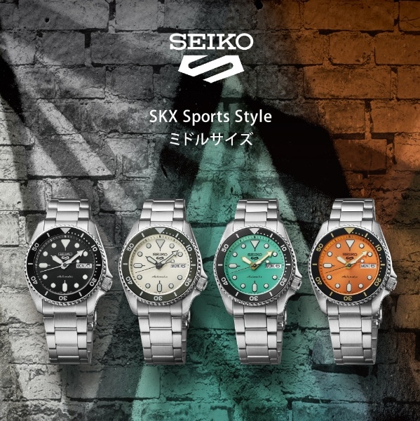 美品美品商品SEIKO セイコー セイコー5 スポーツ  腕時計 機械式 自動巻きアナログ
