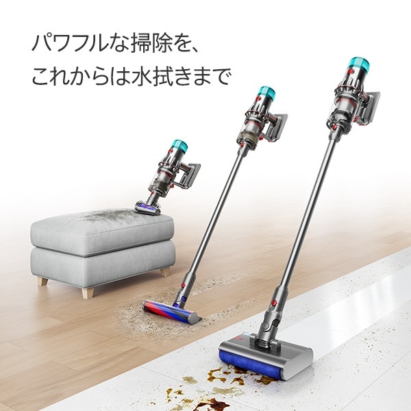 Dyson V12s Origin Submarine SV49SU ニッケル/アイアン/ニッケル