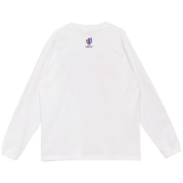 RWC 2023 グラフィックデザインロングリープTシャツ【HALF BACK】(L 