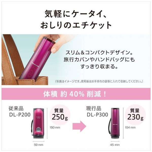 携帯用おしり洗浄器 ハンディ・トワレ ブルー DL-P300-A[DLP300