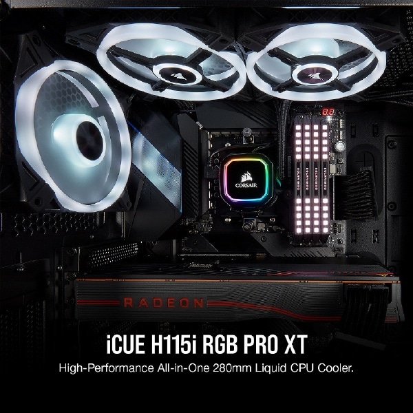 水冷CPUクーラー H115i RGB PRO XT CW-9060044-WW(ブラック): ビックカメラ｜JRE MALL