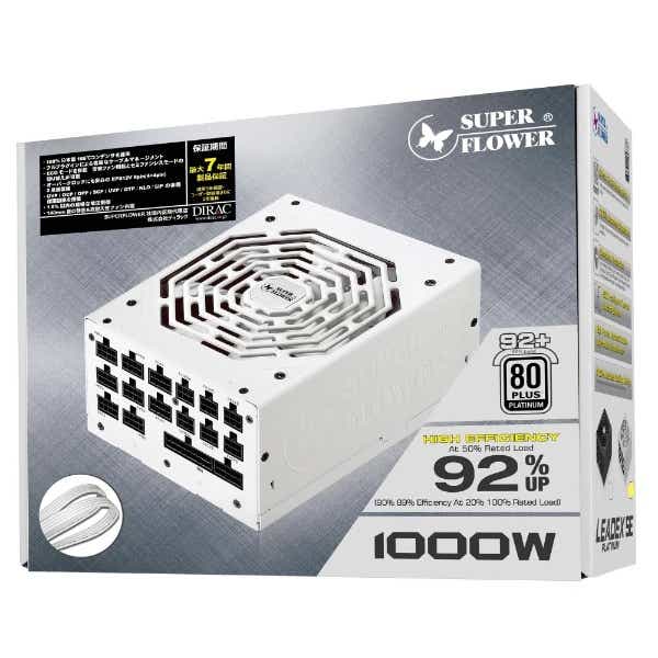 PC電源 LEADEX PLATINUM SE 1000W-WT ホワイト [1000W /ATX /Platinum