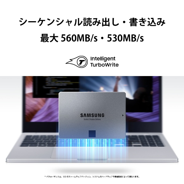 MZ-77Q8T0B/IT 内蔵SSD SATA接続 870QVO [8TB /2.5インチ](グレー ...