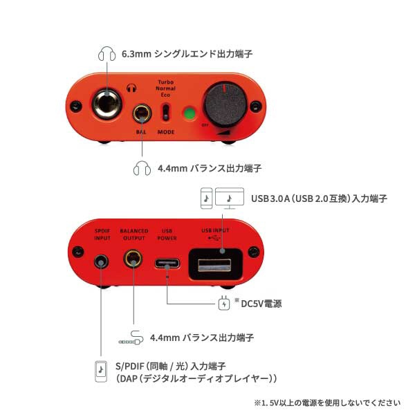 ヘッドフォンアンプ micro-iDSD-Diablo [DAC機能対応](micro-iDSD