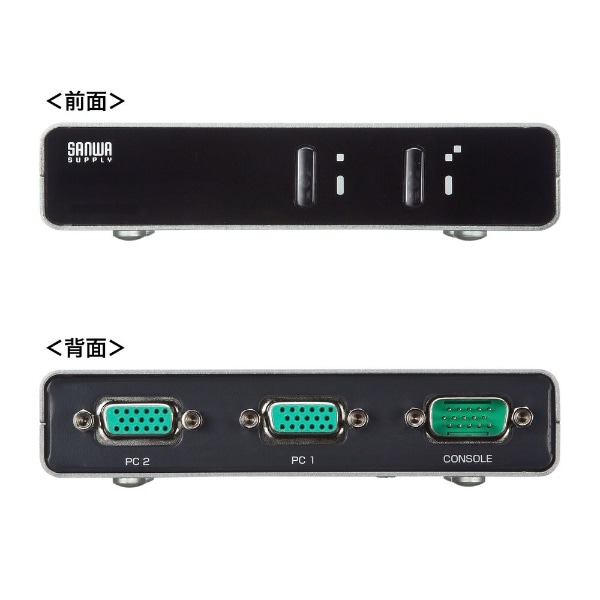 パソコン切替器 [HD(3WAY)15pinディスプレイ / USBキーボード・マウス