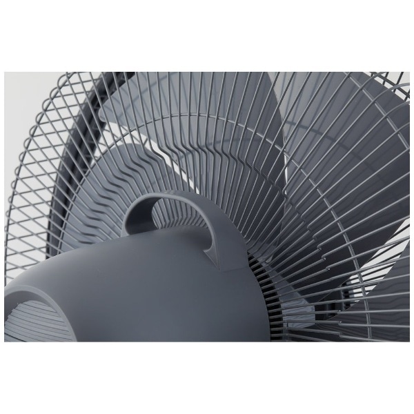 ハイポジ温度センサーリビング扇風機 グレー CFDH407GY [DCモーター