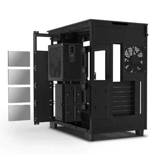 PCケース [ATX /Micro ATX /Mini-ITX] H9 Flow ブラック CM-H91FB-01