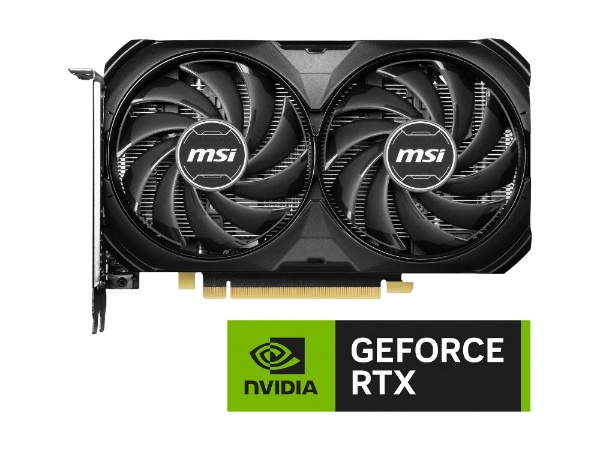 グラフィックボード GeForce RTX 4060 Ti VENTUS 2X BLACK 8G OC