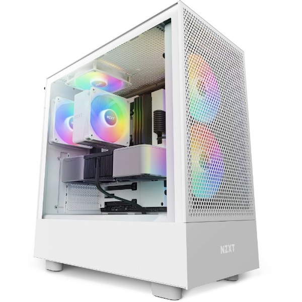 PCケース [ATX /Micro ATX /Mini-ITX] H5 Flow RGB ホワイト CC-H51FW